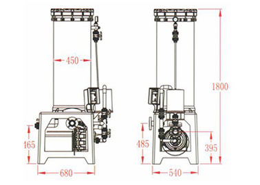 CPVC hemical Filtration Systems for solar engineering 480L/min 5HP