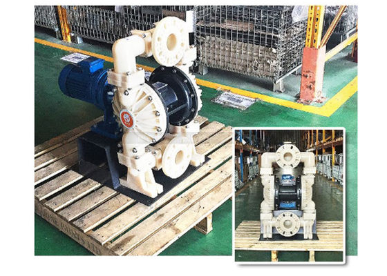 Double pompe à diaphragme pneumatique pneumatique pour des eaux d'égout