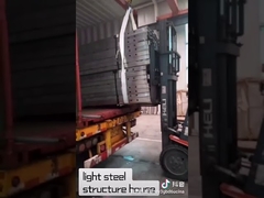 Structure en acier léger avec revêtement galvanisé Ag-AL