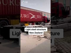 Constructeur de maisons par maisons à ossature légère en acier préfabriquées