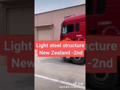 Construction de maisons en acier léger par une usine chinoise professionnelle